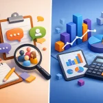 Diferencia entre estudio cualitativo y cuantitativo