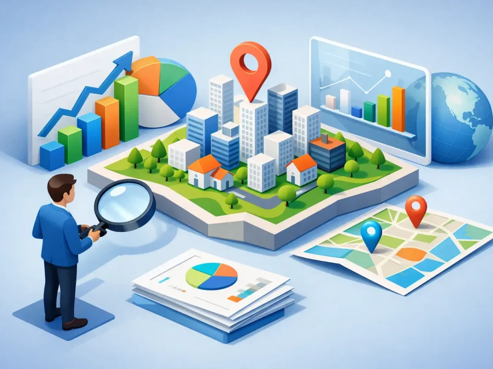 Estudios inmobiliarios para decidir dónde crecer